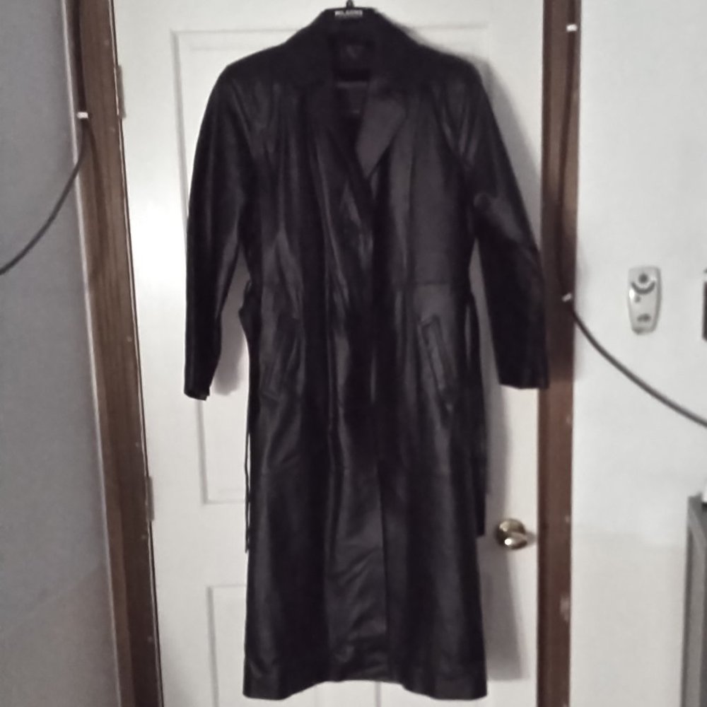 Women's Insulated Leather Coat by Carlo Bertini